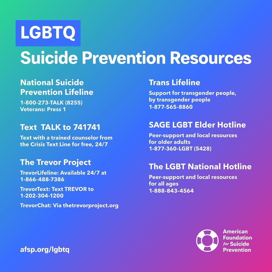 Suicide Prevention Week 2021 September 5th 11th